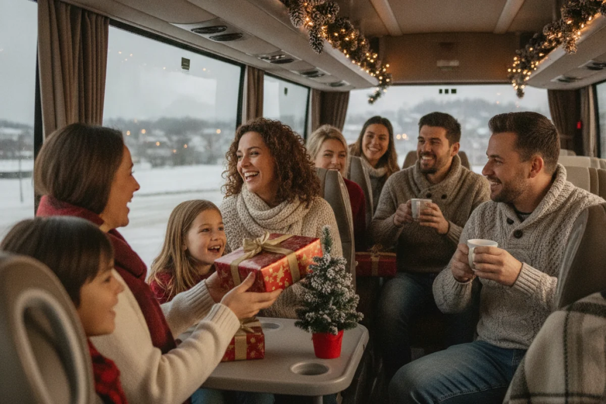 Festive Journeys & Holiday Events: Your Guide to Private Bus Hire for the Festive Season in London